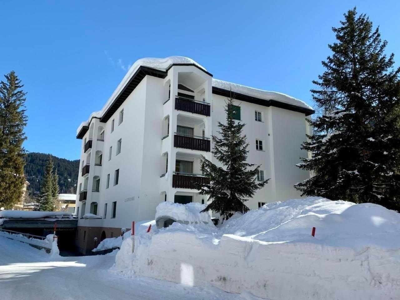 Ferienwohnung Gian, Zentral Mit Garagenstellplatz Davos Eksteriør bilde