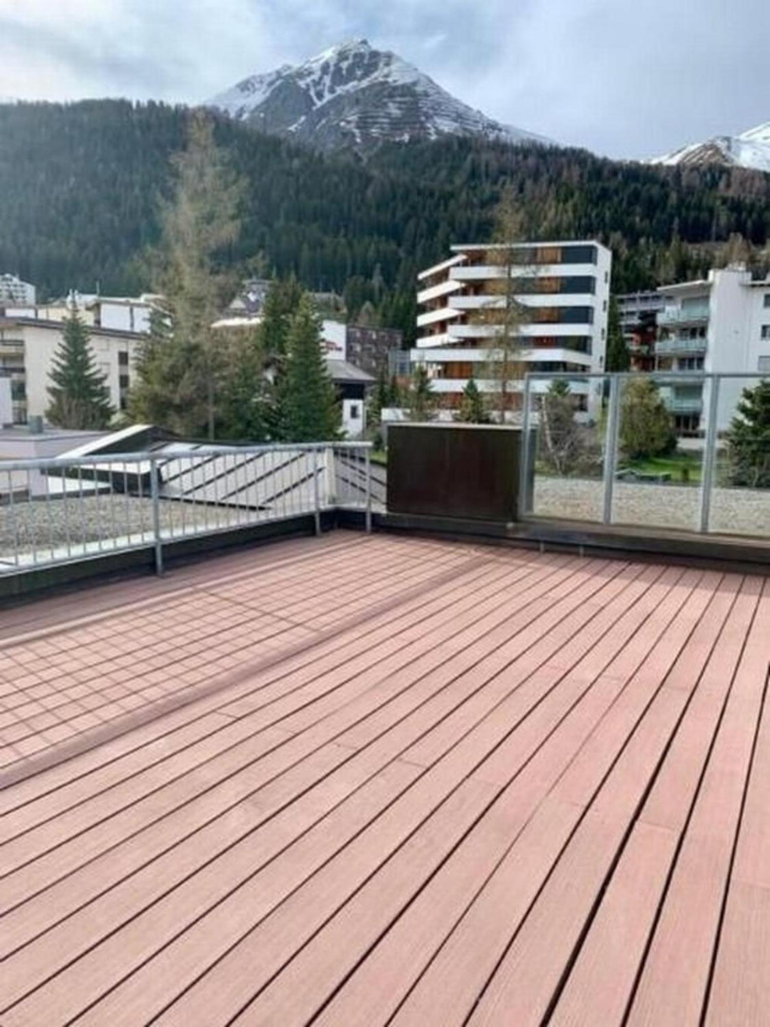 Ferienwohnung Gian, Zentral Mit Garagenstellplatz Davos Eksteriør bilde